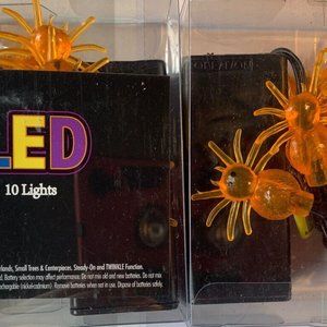 2 New Boxed 10 Spiders Led Product Works UltraLED Battery Operated Twinkle Light